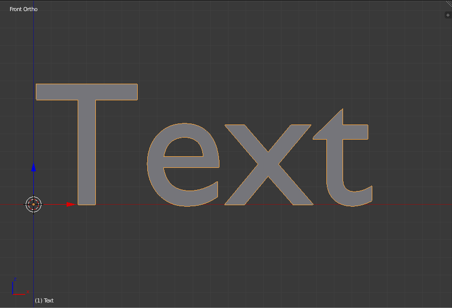 Введение в текст - Blender 3D
