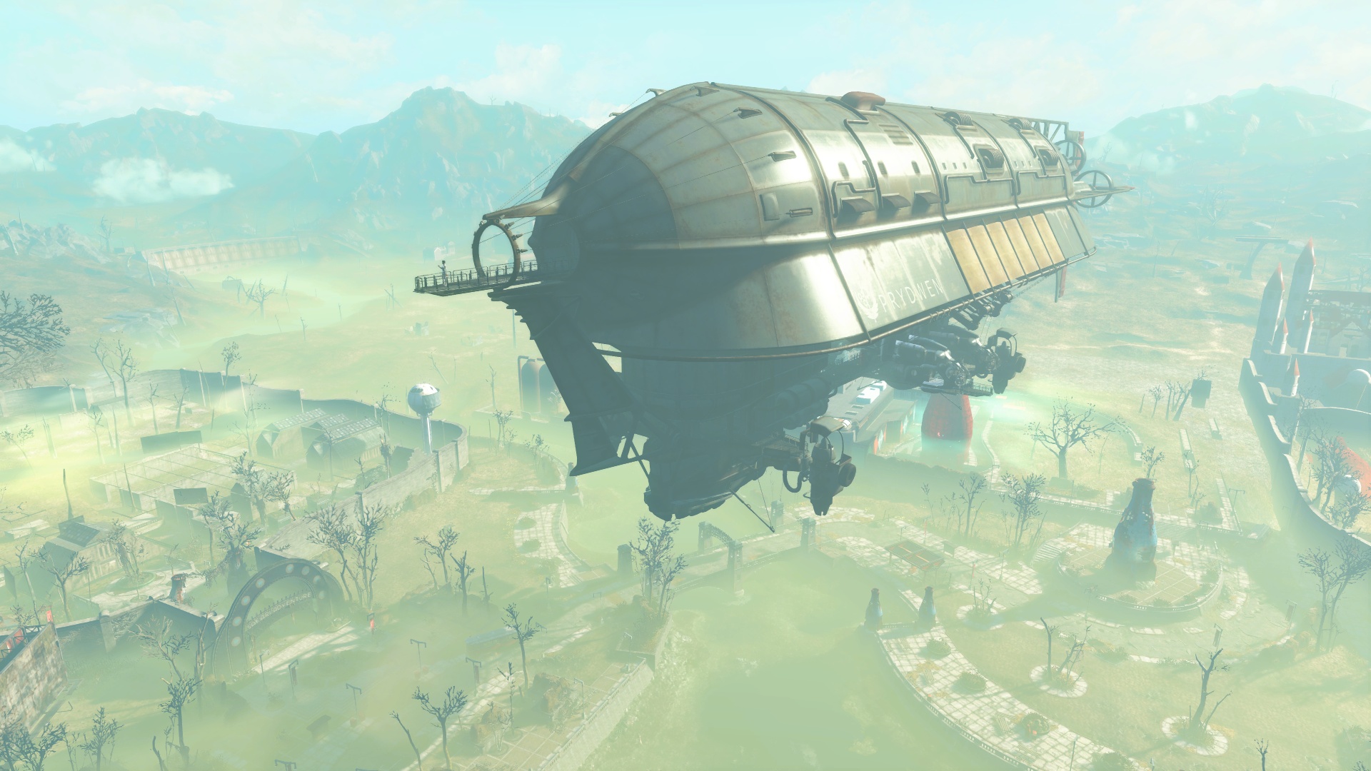 Fallout 4 airship settlement фото 7